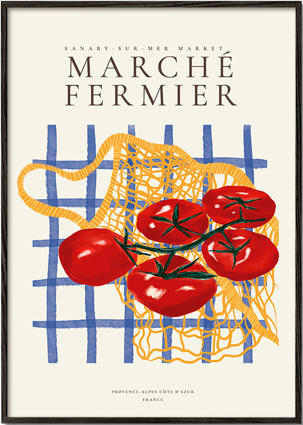 Arte para cozinha tomates na rede