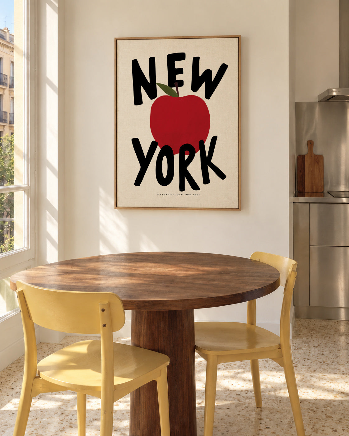 The Big Apple state of mind - Framed canvas in an interior