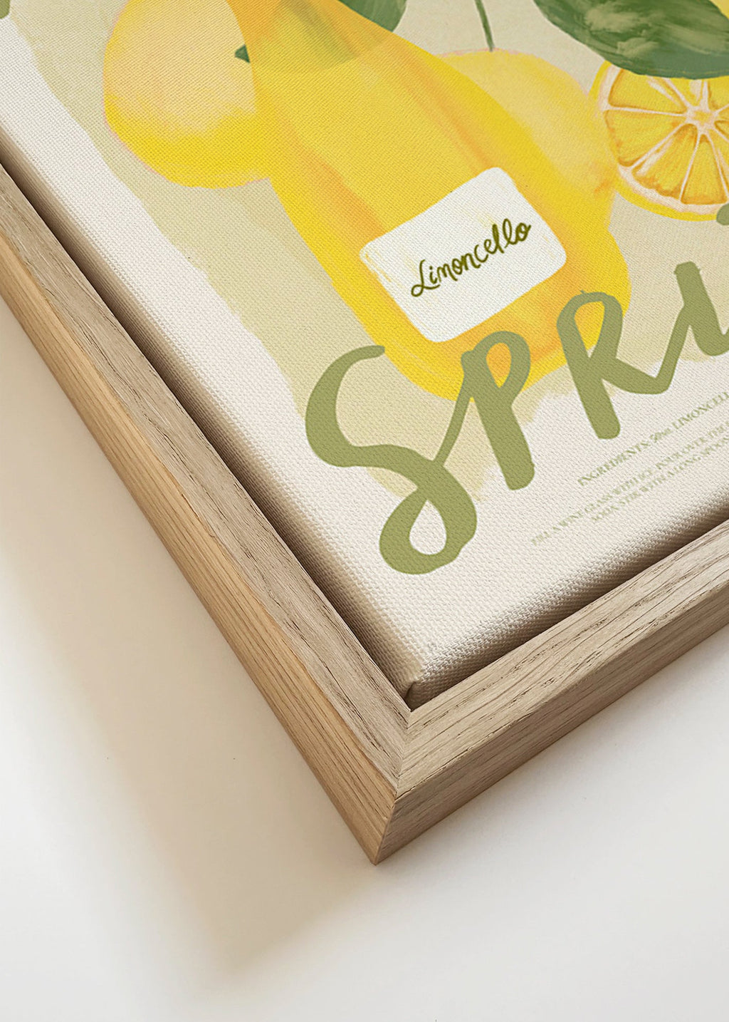 Arte para cozinha Limoncello Spritz ilustrado