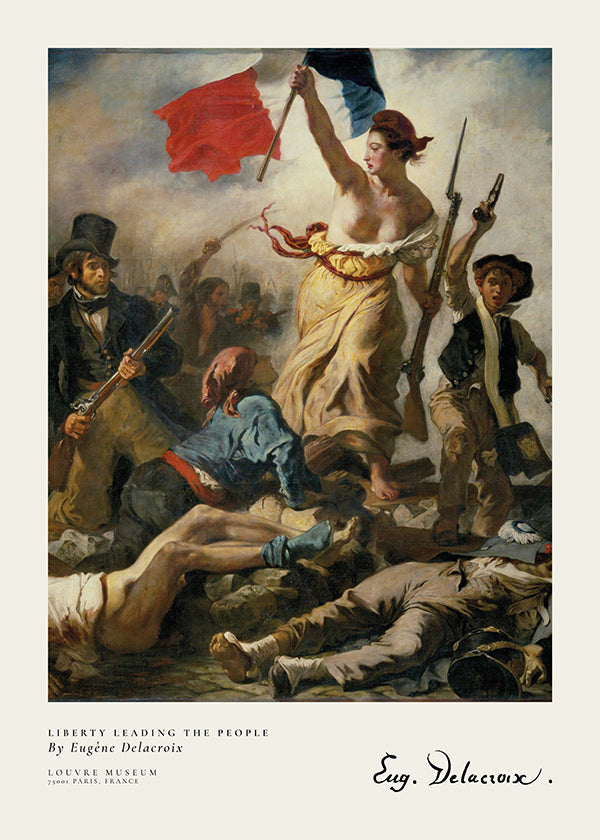 Estampa vintage de mulher com bandeira tricolor