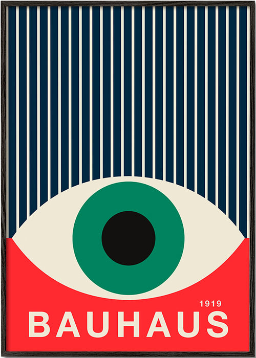 Ilustração Bauhaus olho gráfico