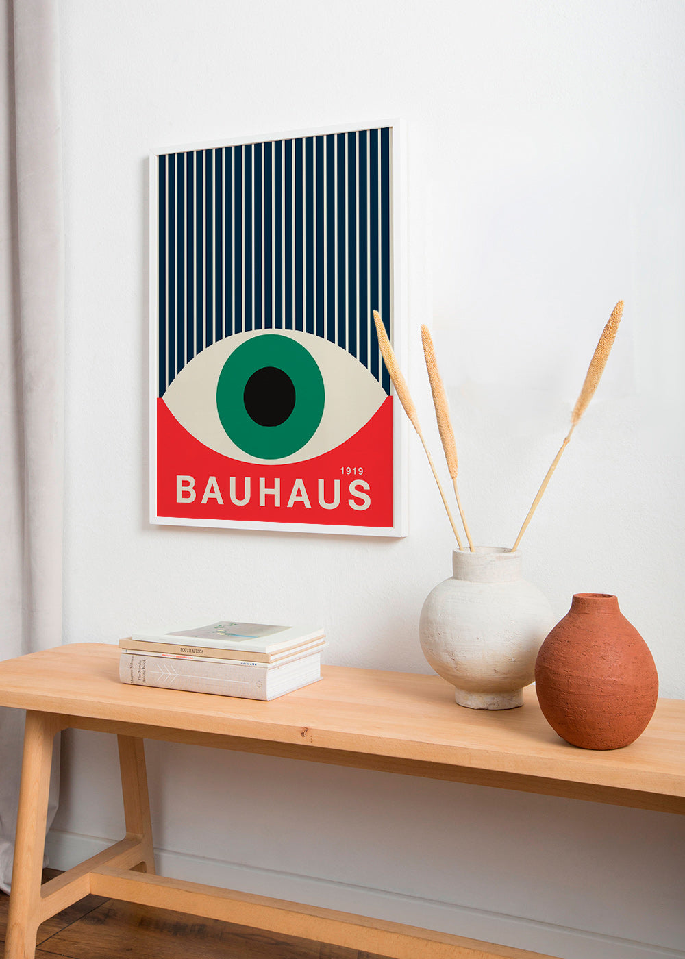 Ilustração Bauhaus olho gráfico