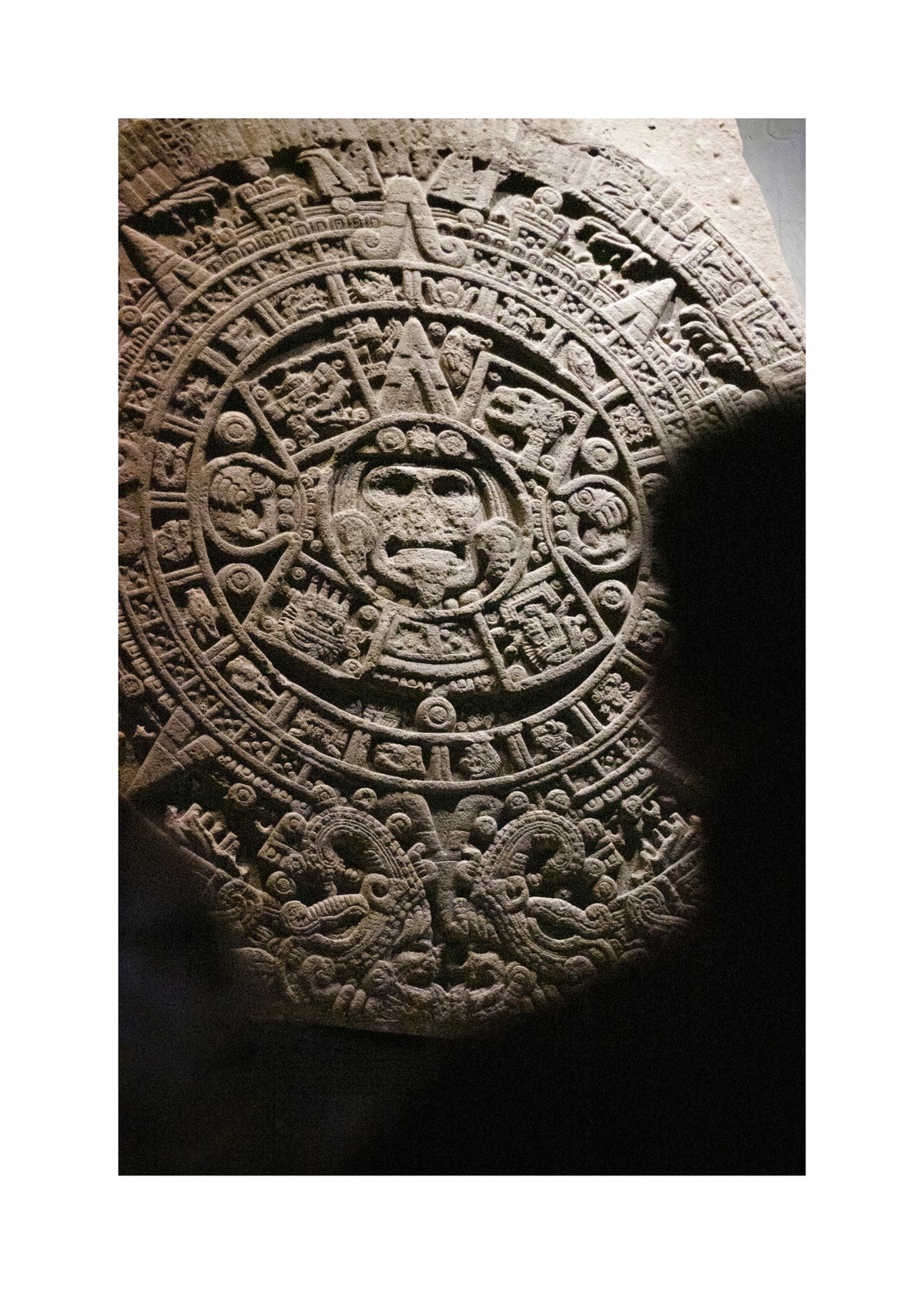 Stone Calendar - Unframed art print