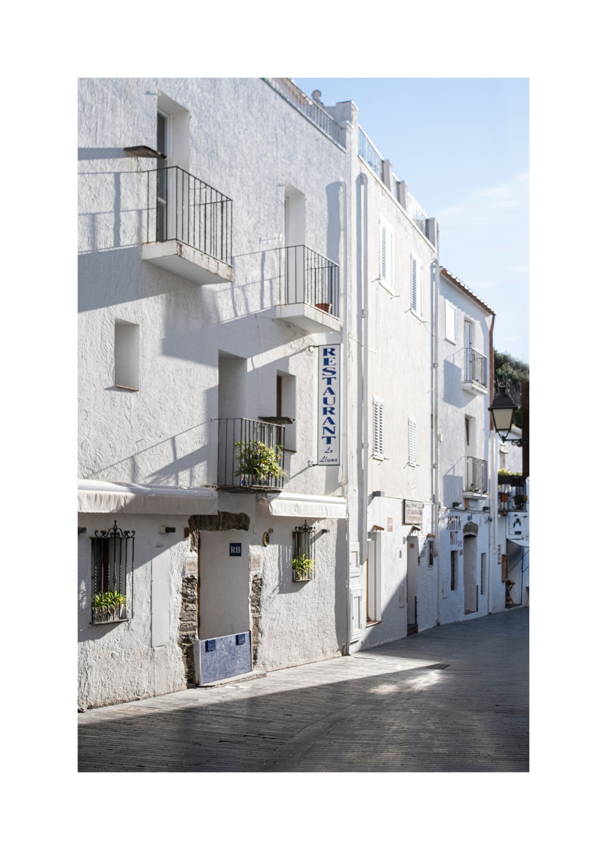 White Village - Unframed art print
