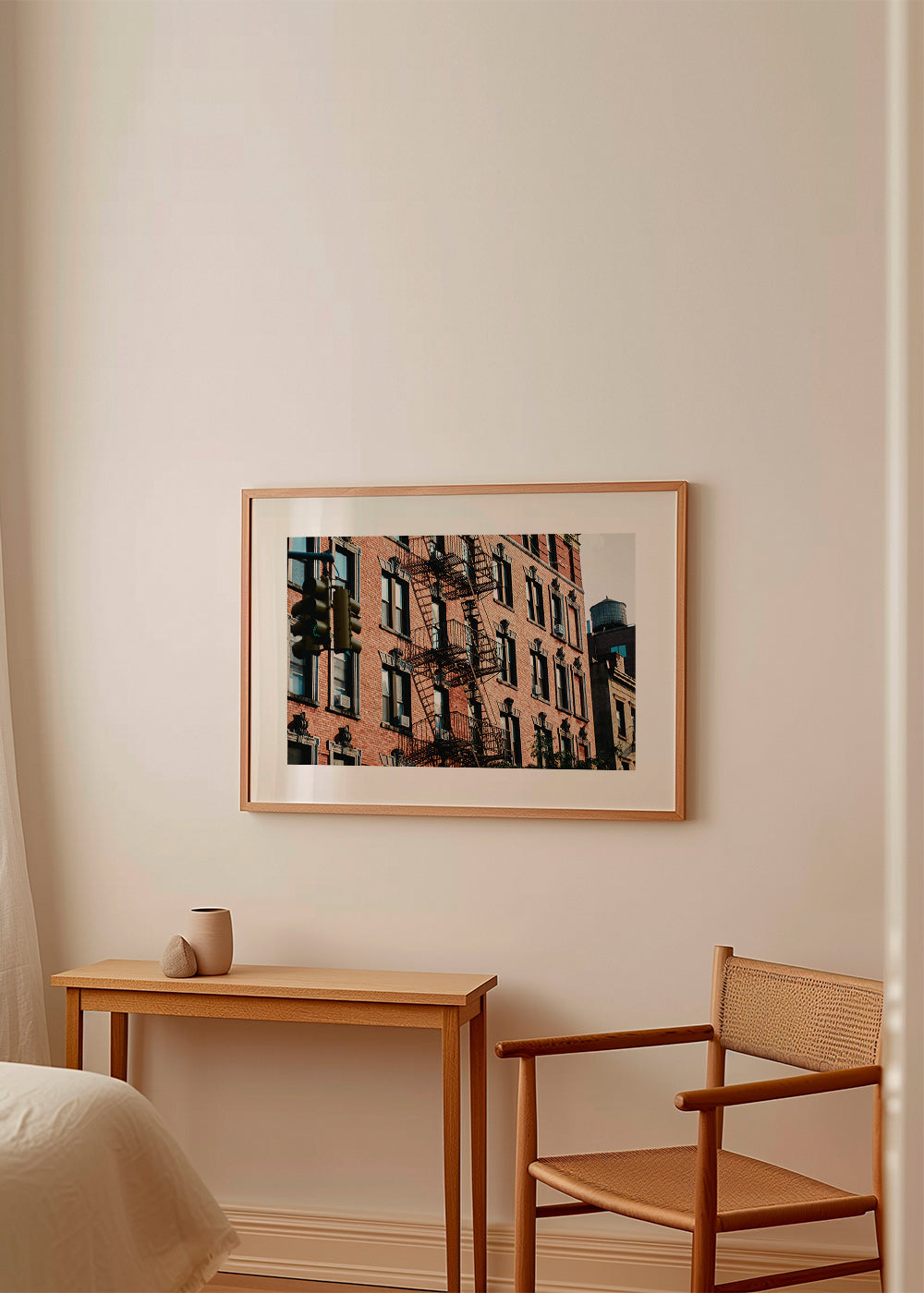 Arte de cidade: fachada em tijolo