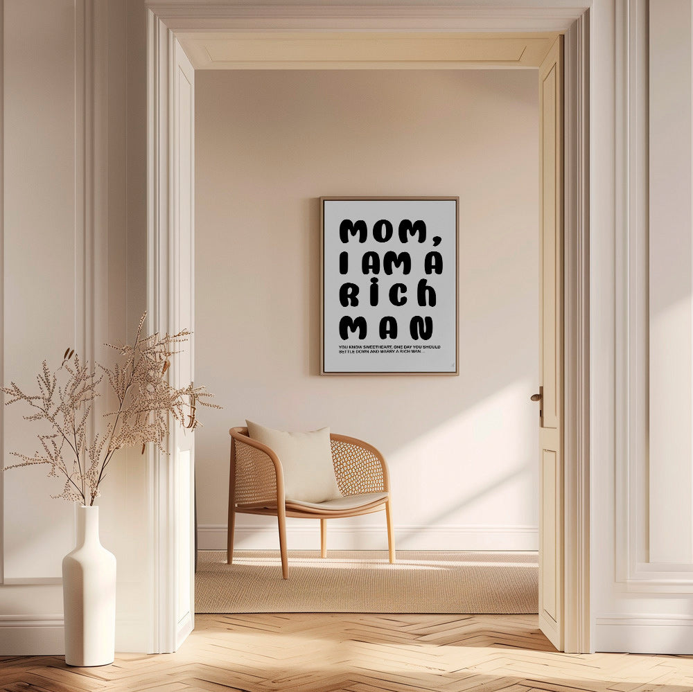 Ilustración tipográfica con texto humorístico – Canvas2