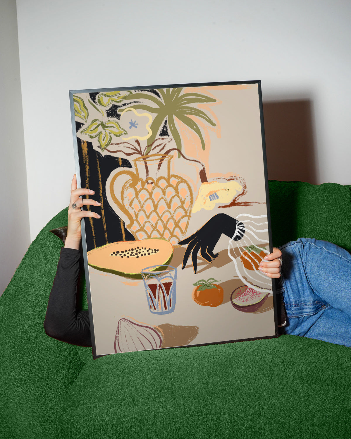 Fruitful Spread - Framed poster detail