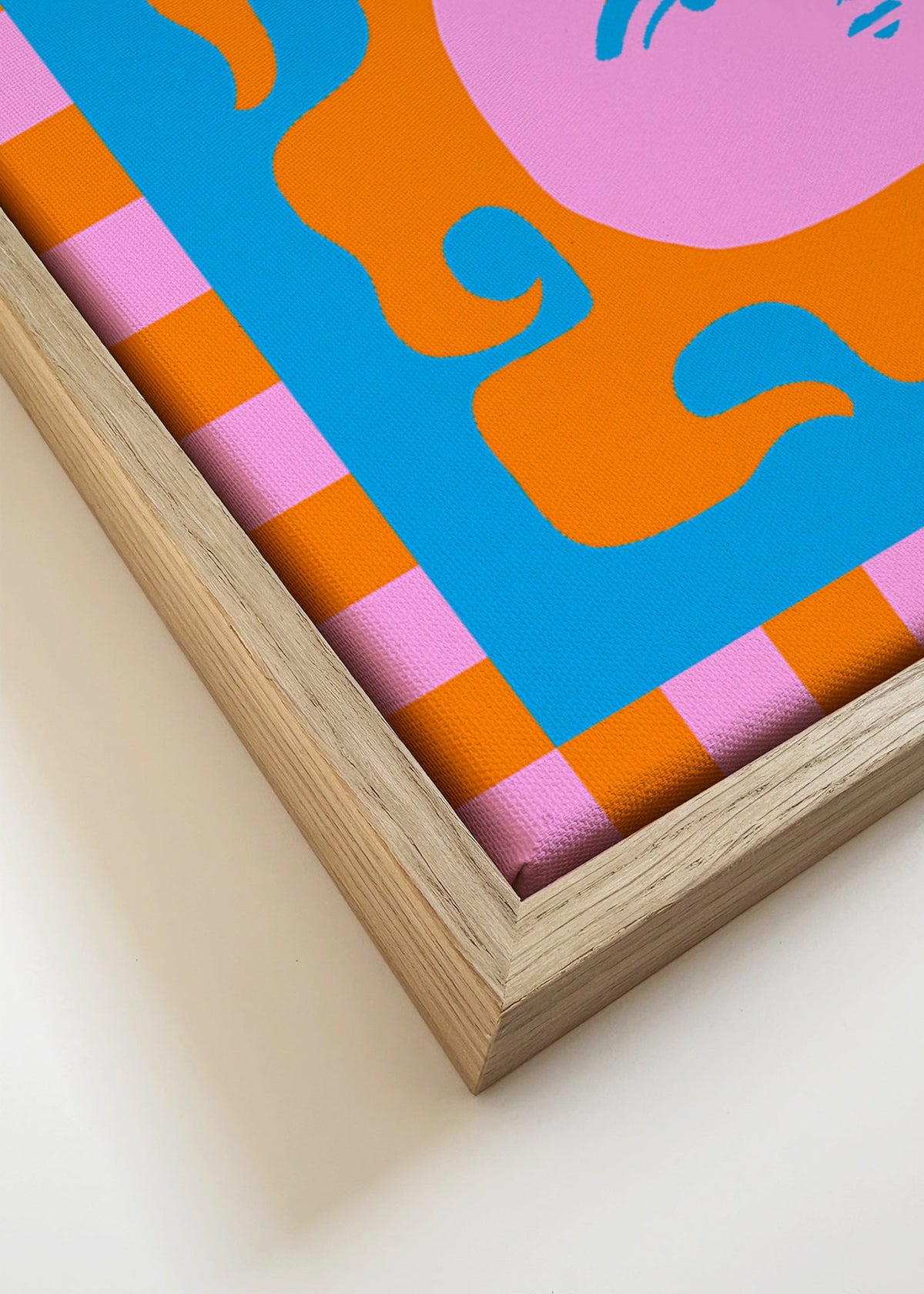 Ilustração solar divertida – Canvas detail