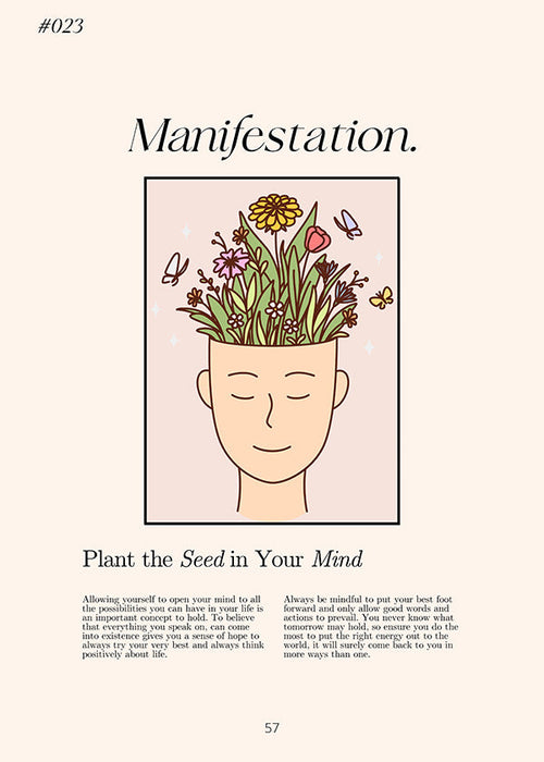 Ilustração cabeça com plantas