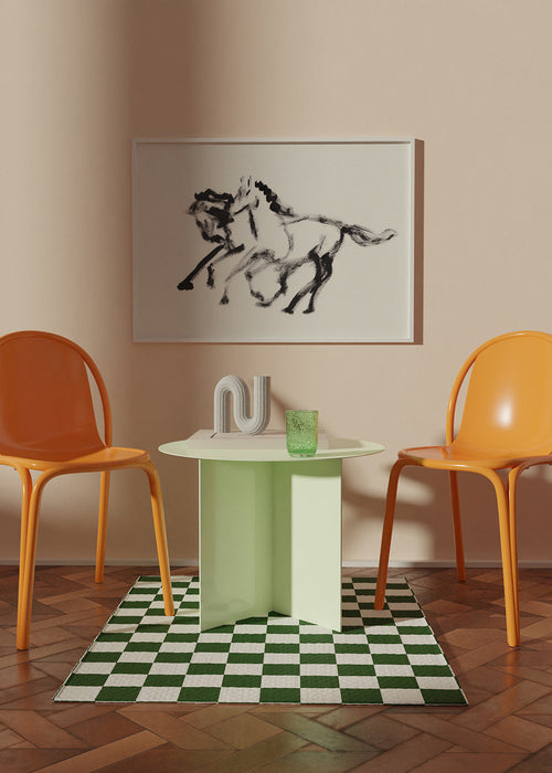 Quadro cavalos em tinta – Product1