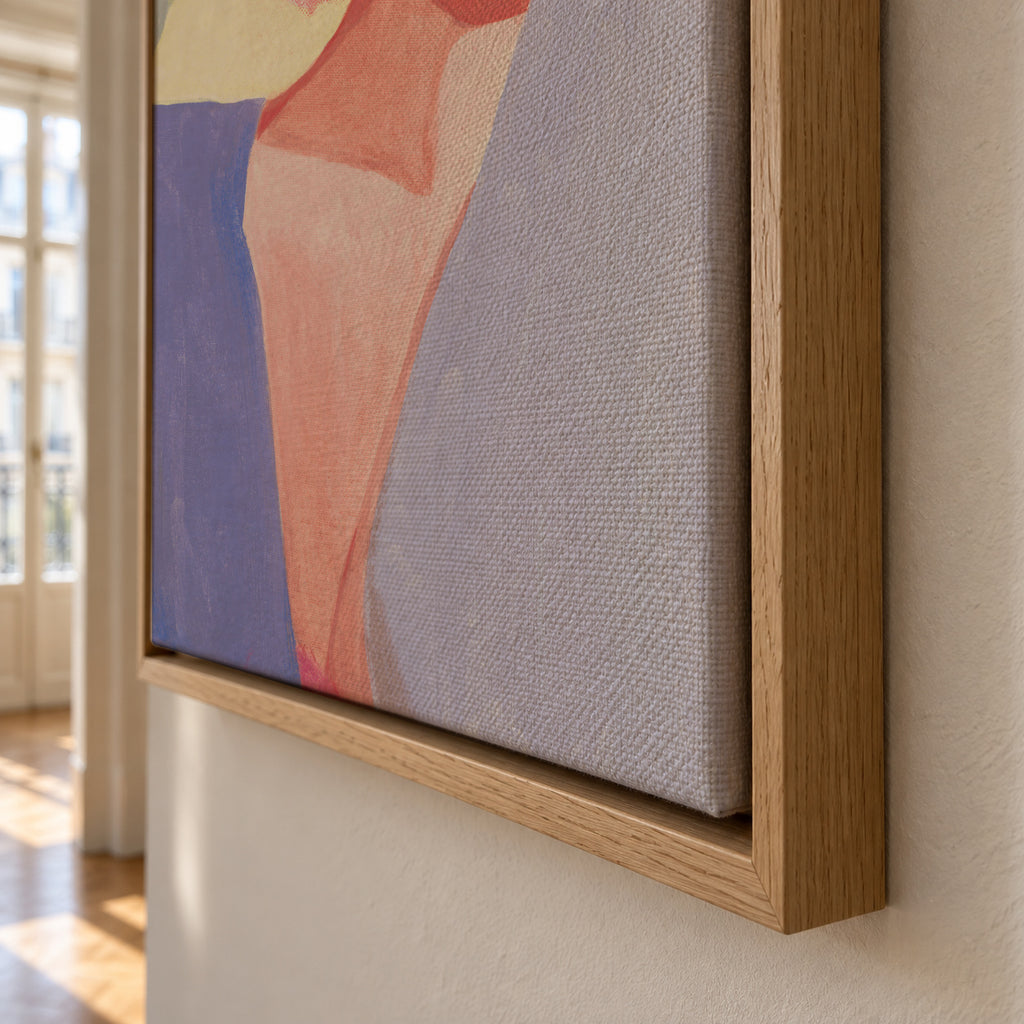 Lune2 - Framed canvas detail