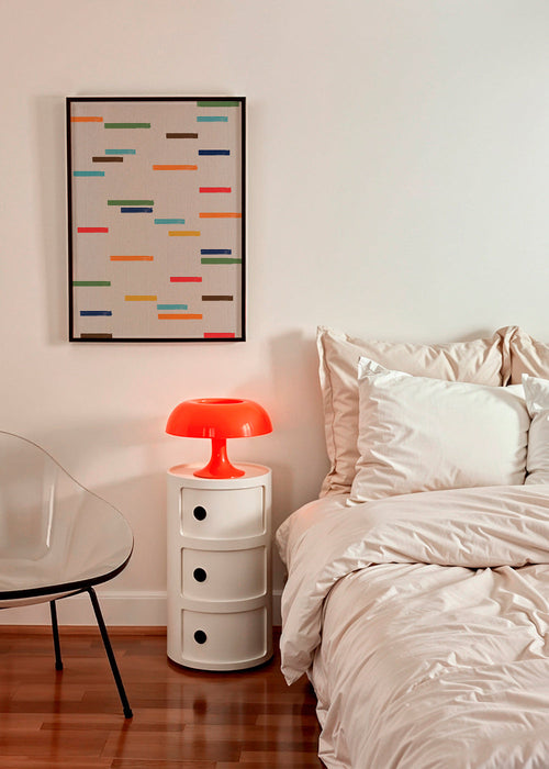 Quadro abstrato com faixas flutuantes – Product1
