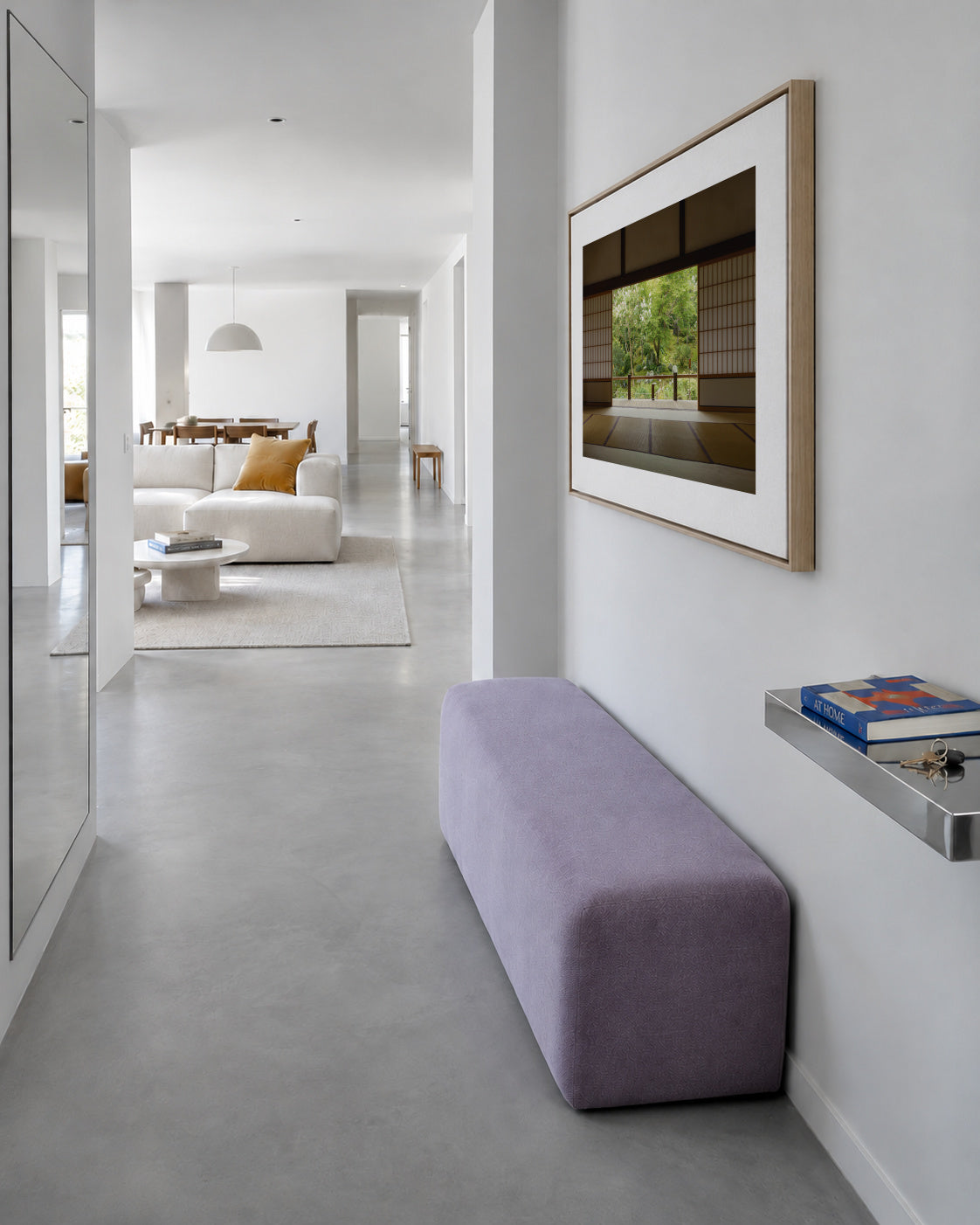 Zen Zone - Framed canvas in an interior