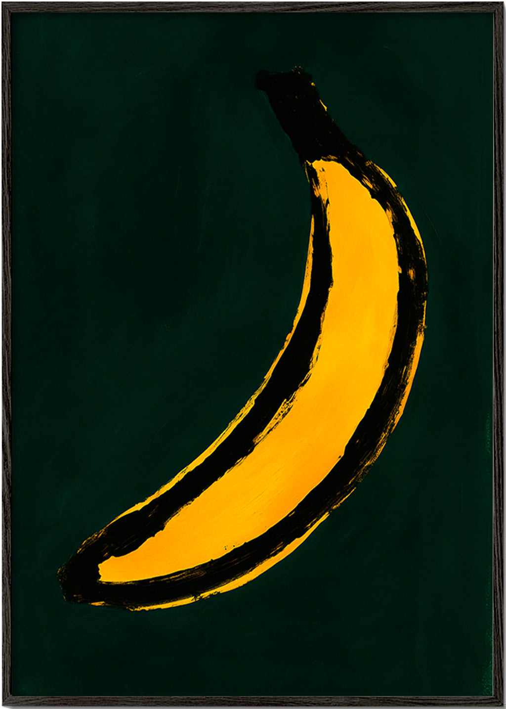 Arte para cozinha banana pop – Black Frame