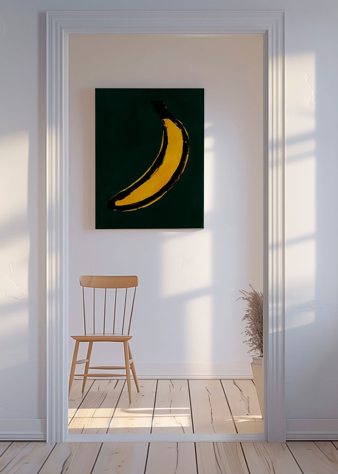 Arte para cozinha banana pop – Canvas