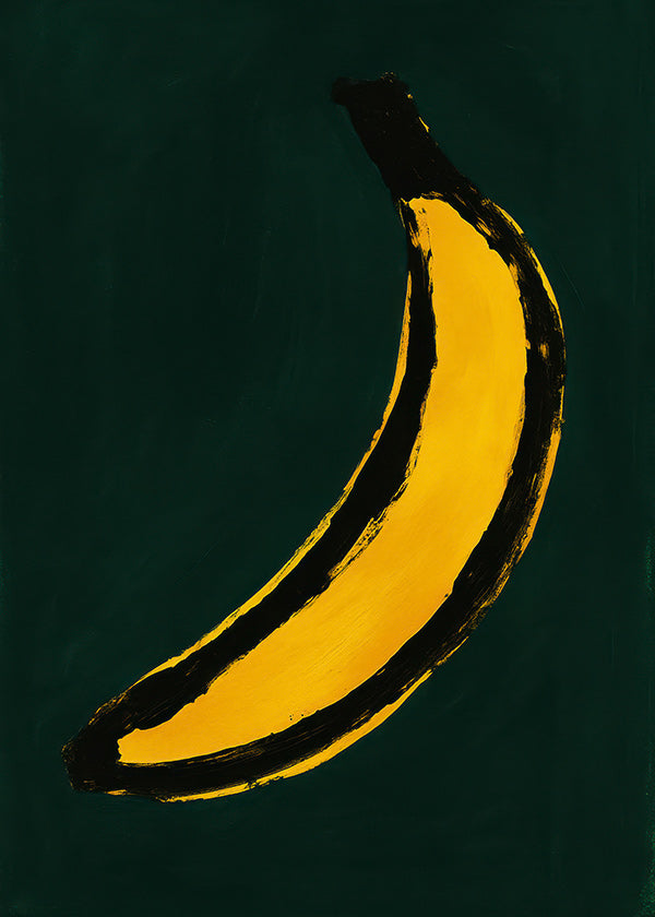 Arte para cozinha banana pop