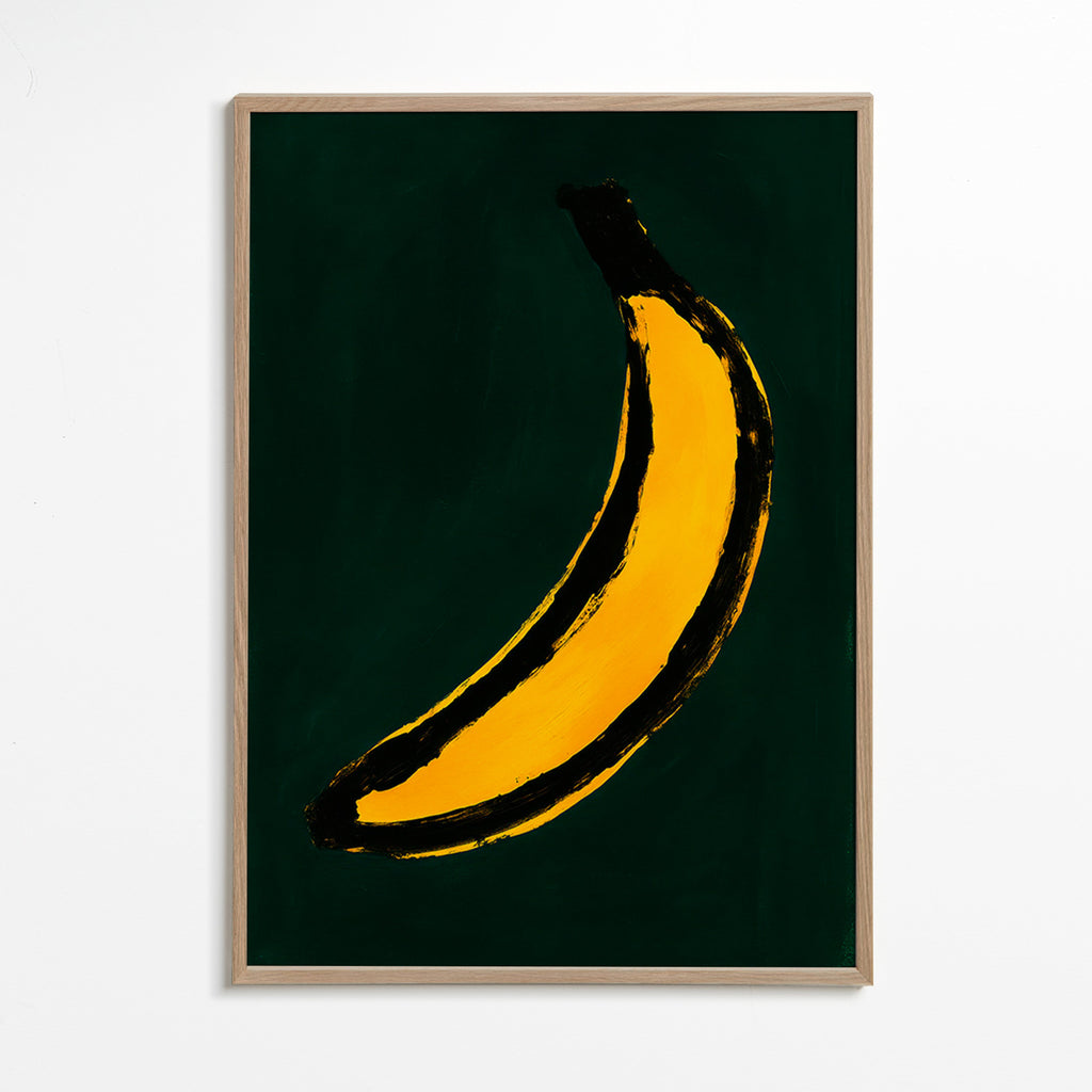 Arte para cozinha banana pop – Oak Frame