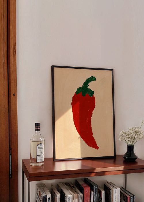 Arte para cozinha pimenta vermelha pintada – Product1