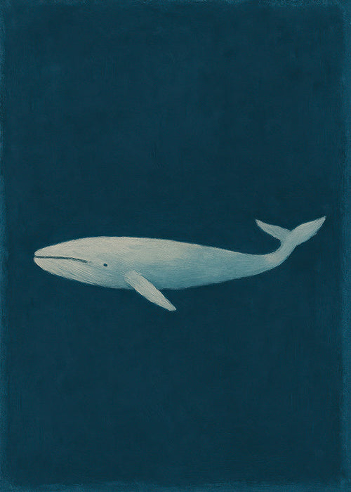 Quadro baleia mar profundo