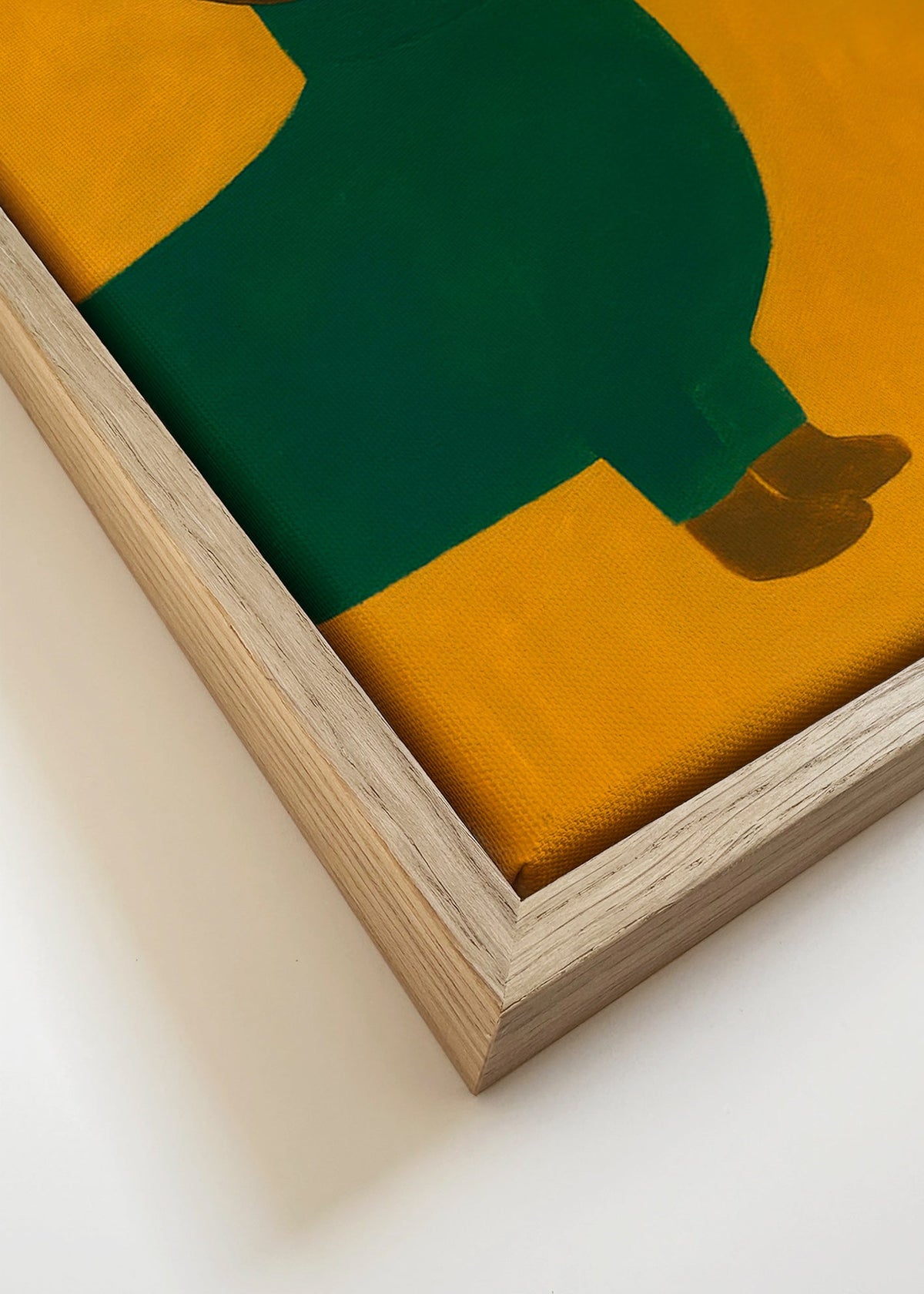 Quadro salsicha mostarda – Canvas detail