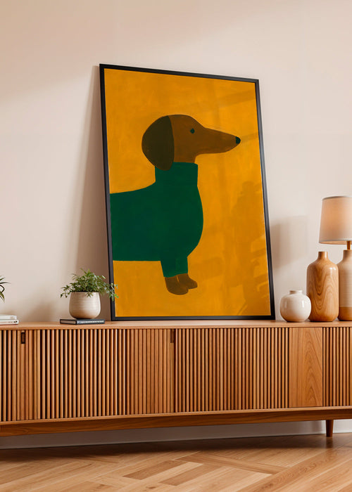 Quadro salsicha mostarda – Product1