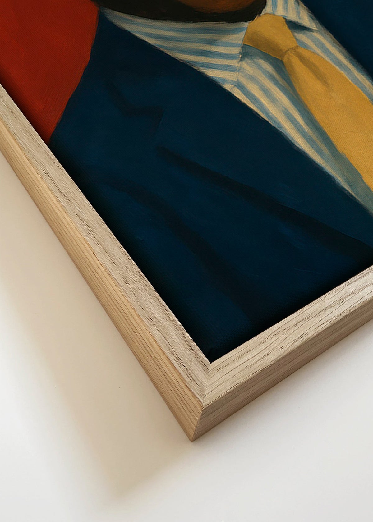 Quadro chimpanzé de fato – Canvas detail