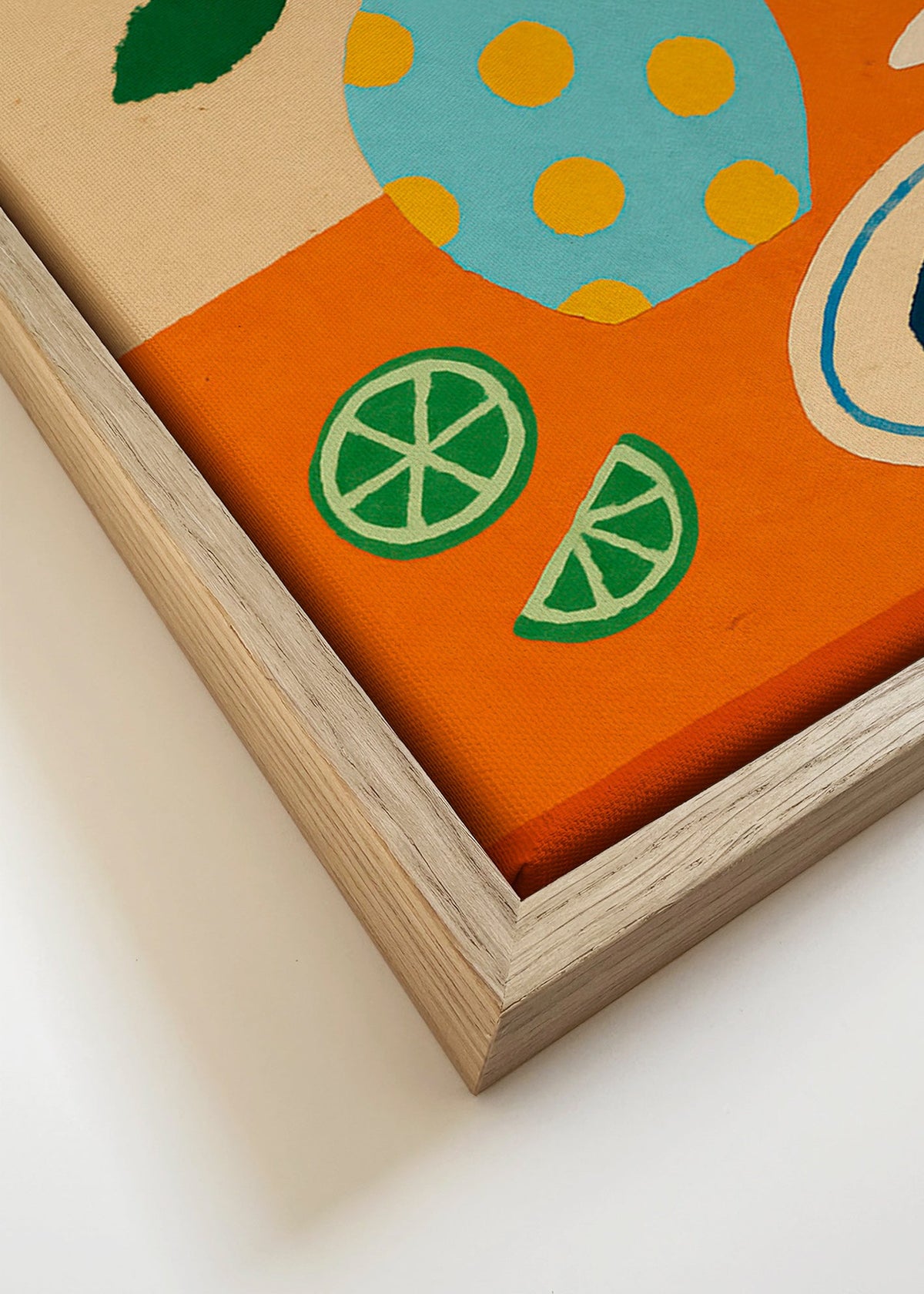Arte para cozinha: natureza morta floral – Canvas detail