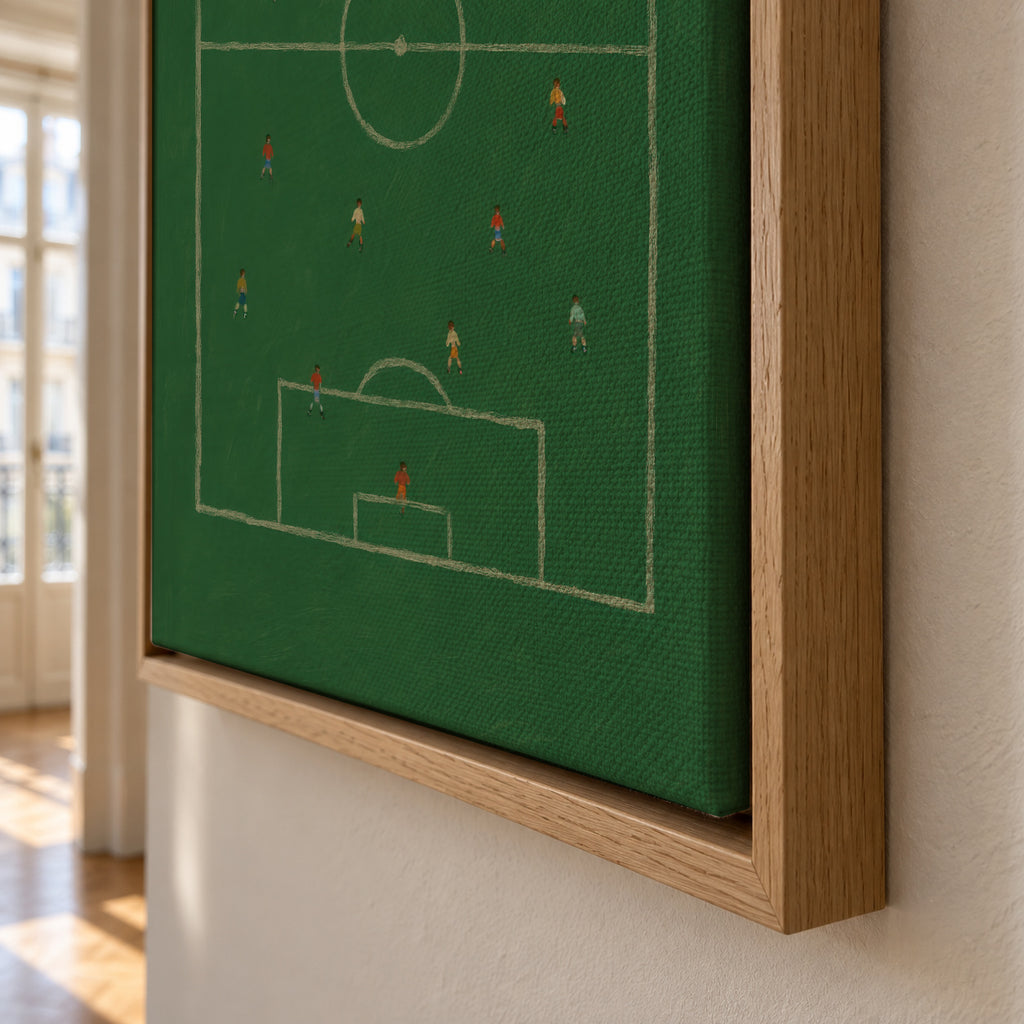 Field Strategy - Framed canvas detail