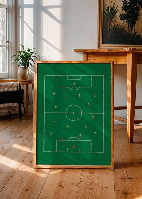 Arte desportiva: campo de futebol ilustrado – Product1