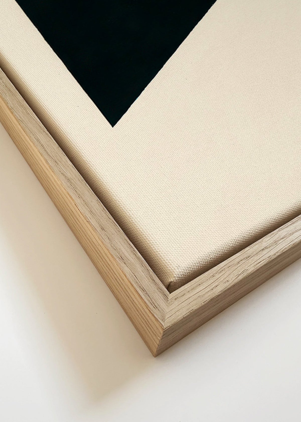 Design minimalista com bandeira geométrica – Canvas detail