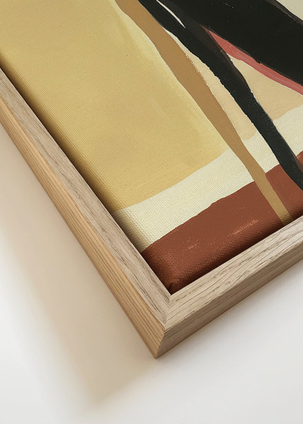 Quadro galgo em perfil minimalista – Canvas detail
