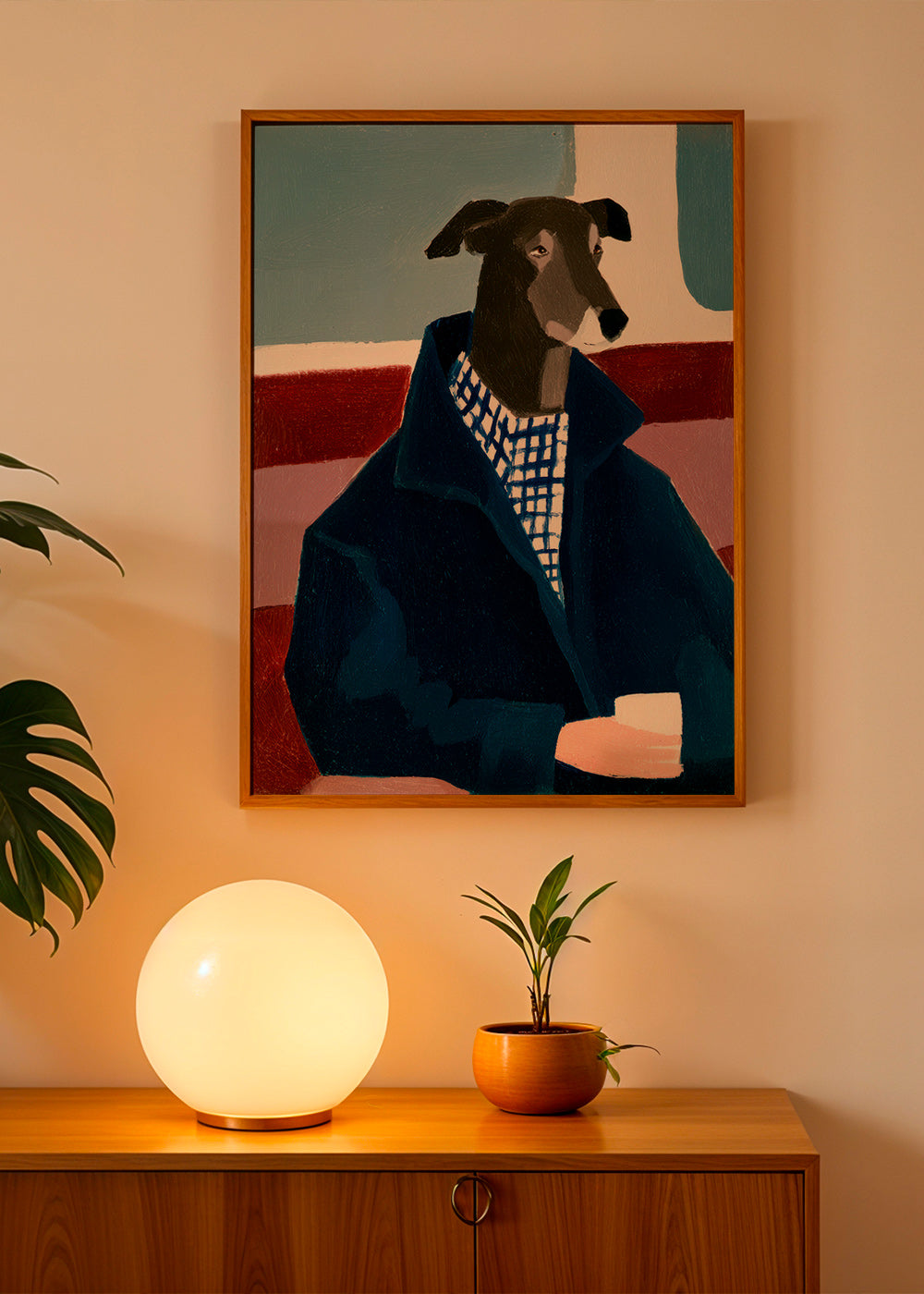 Galgo em casaco azul – Product3