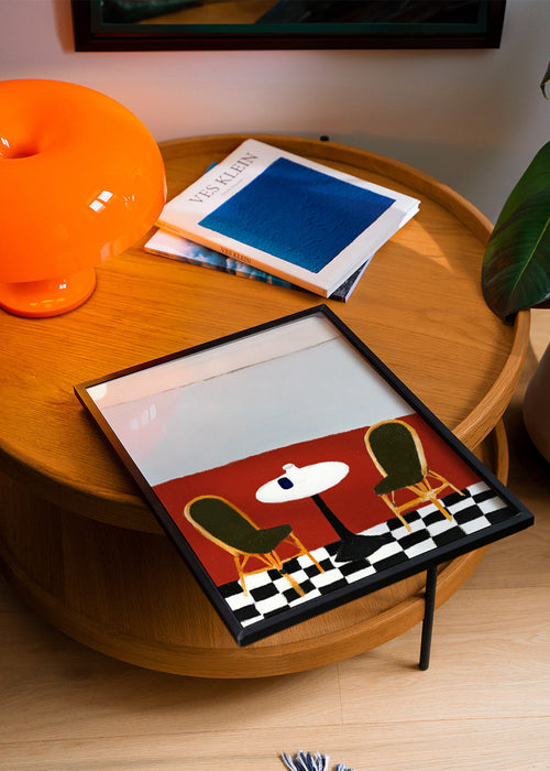 Arte para cozinha: varanda minimal com mesa – Product1