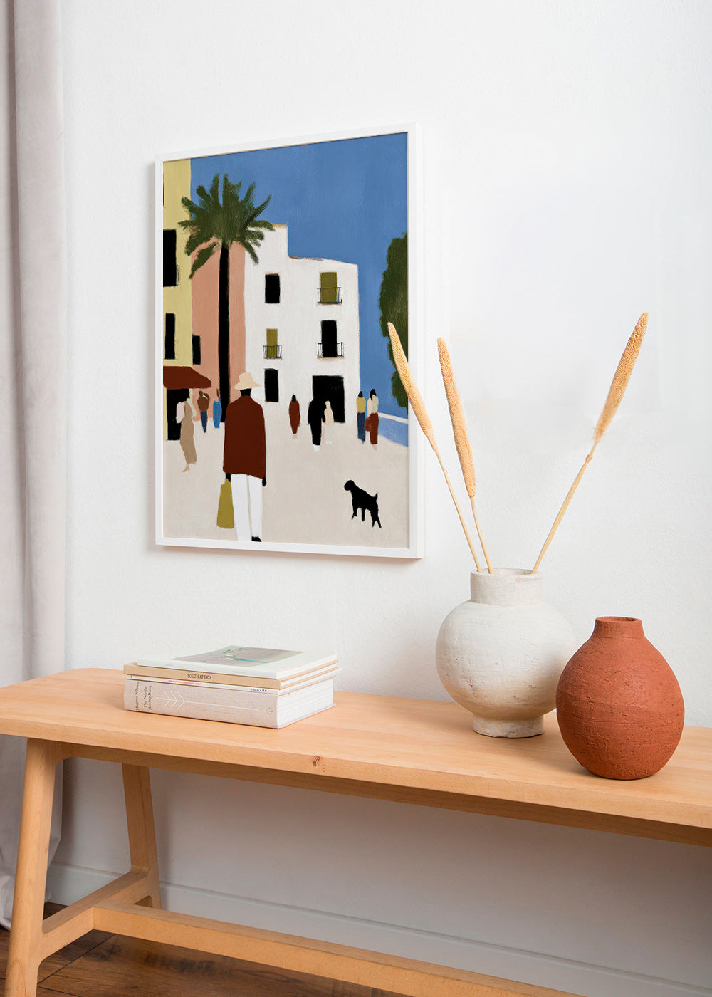 Arte para cozinha: Passeio mediterrâneo com palmeira – Product3