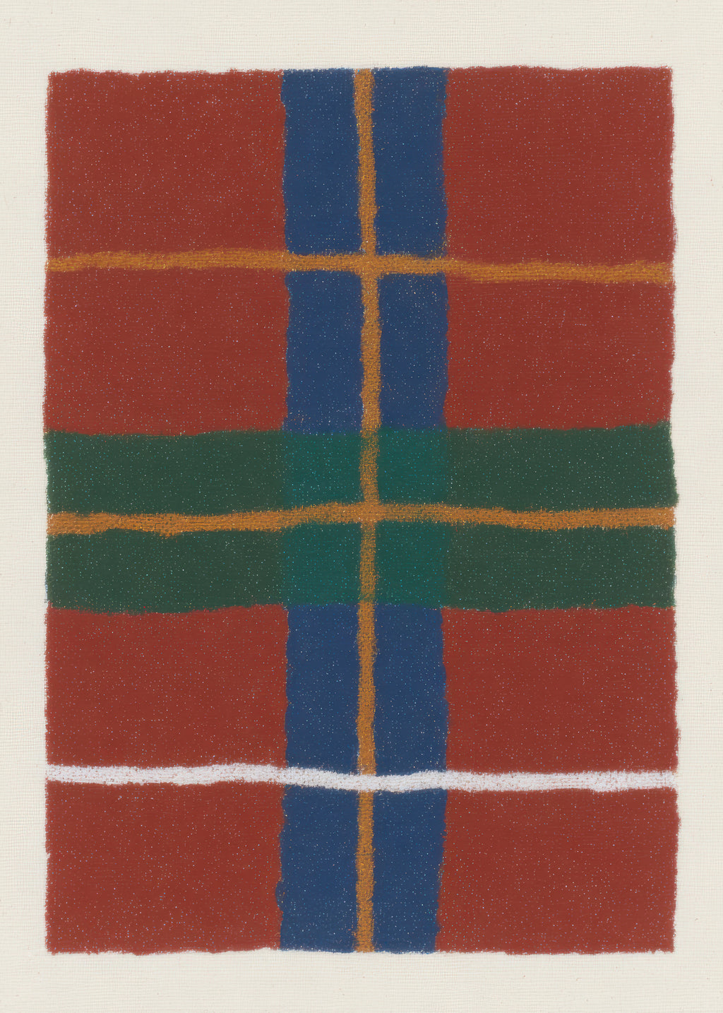 Tartan Study I - Unframed art print