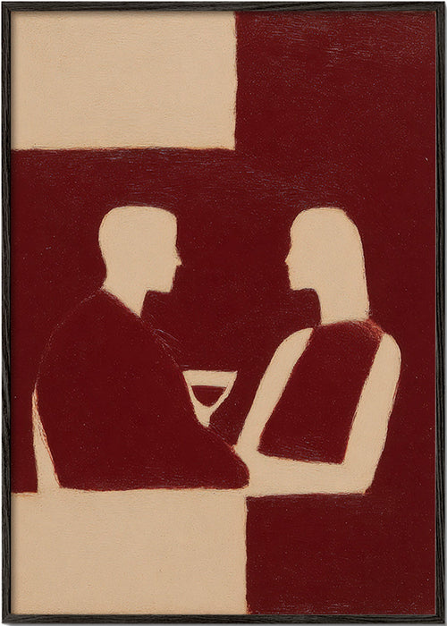 Arte para cozinha em silhueta – Black Frame