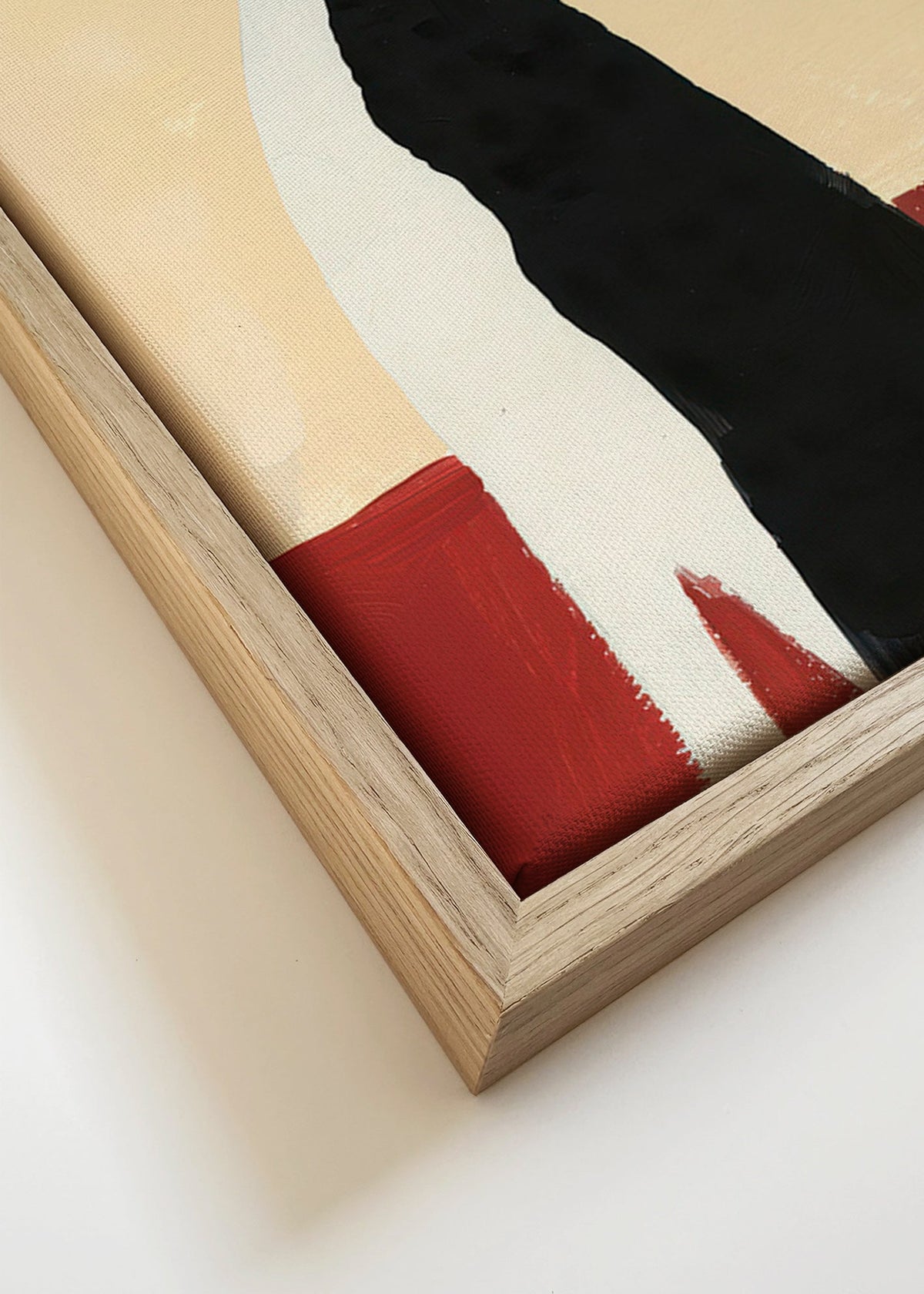 Quadro galgo elegante minimalista – Canvas detail