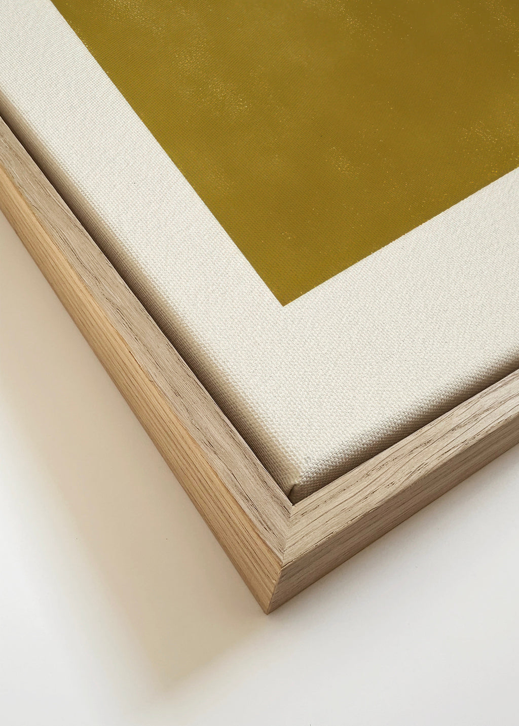 Quiet Balance - Framed canvas detail