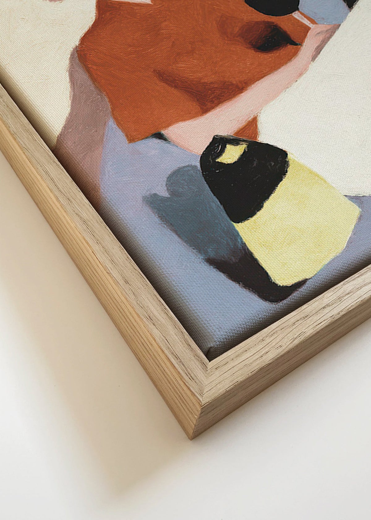 Arte para cozinha mulher com copo de vinho – Canvas detail