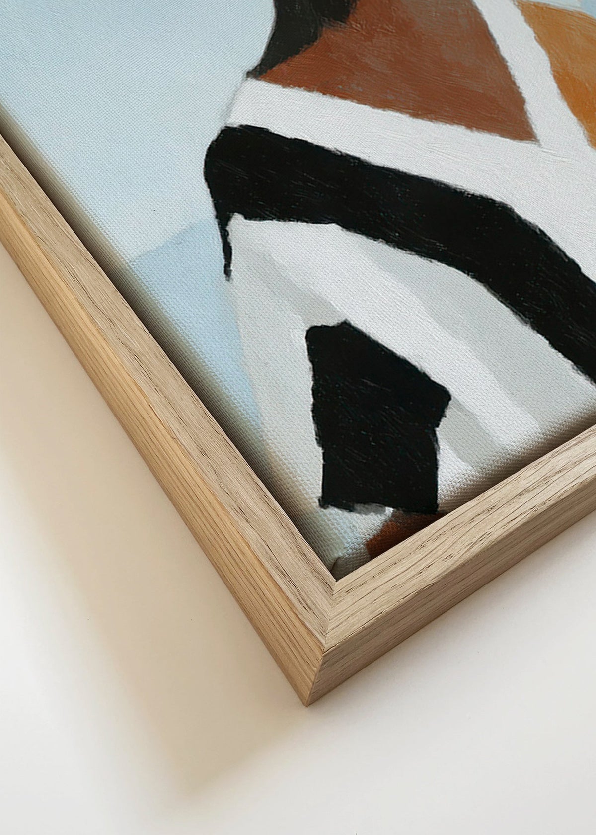 Ilustração de figura com veleiro – Canvas detail