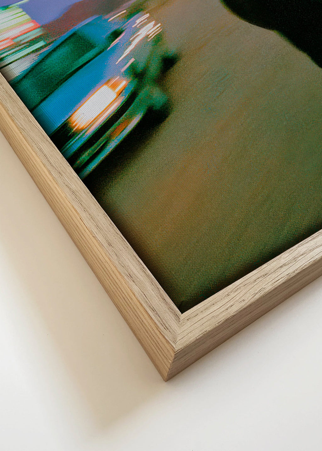 Quadro cavalo em movimento ao anoitecer