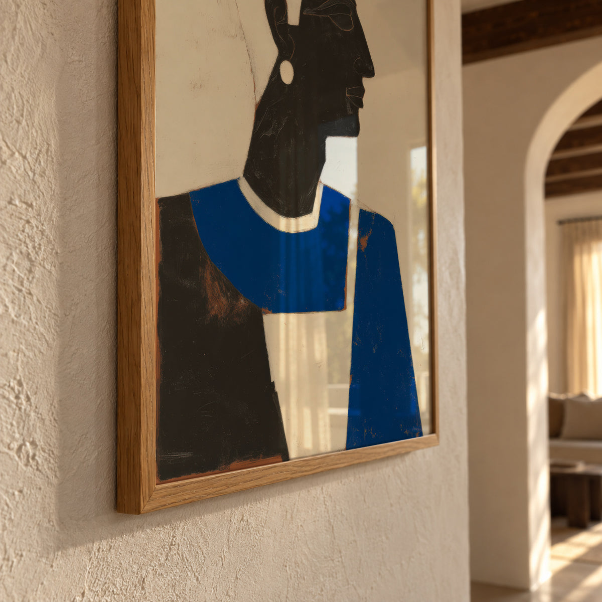 Graphic Profile - Framed poster detail