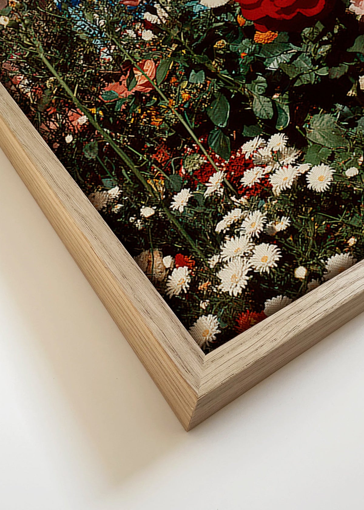 Estampa botânica: jardim em flor