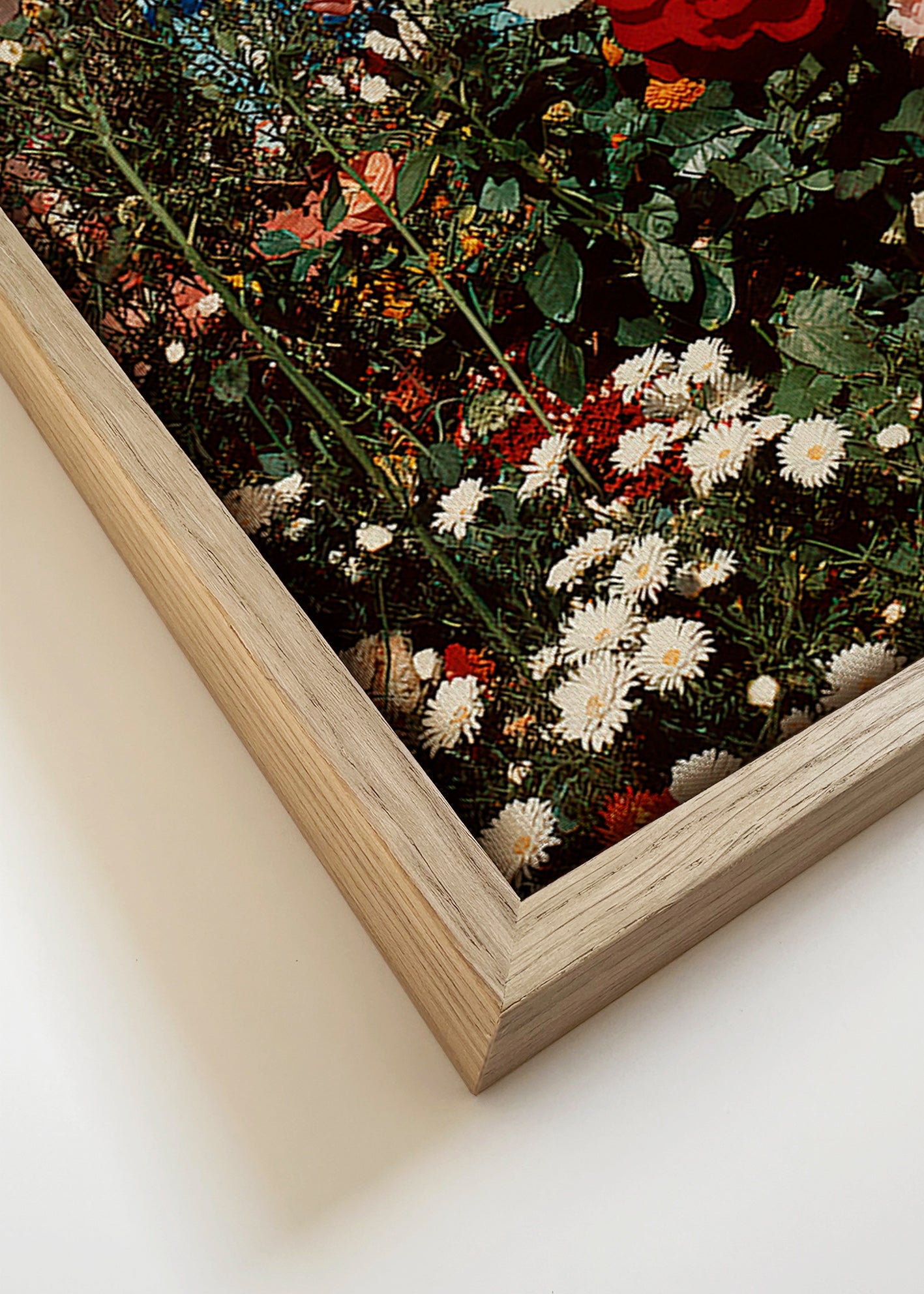 Estampa botânica: jardim em flor