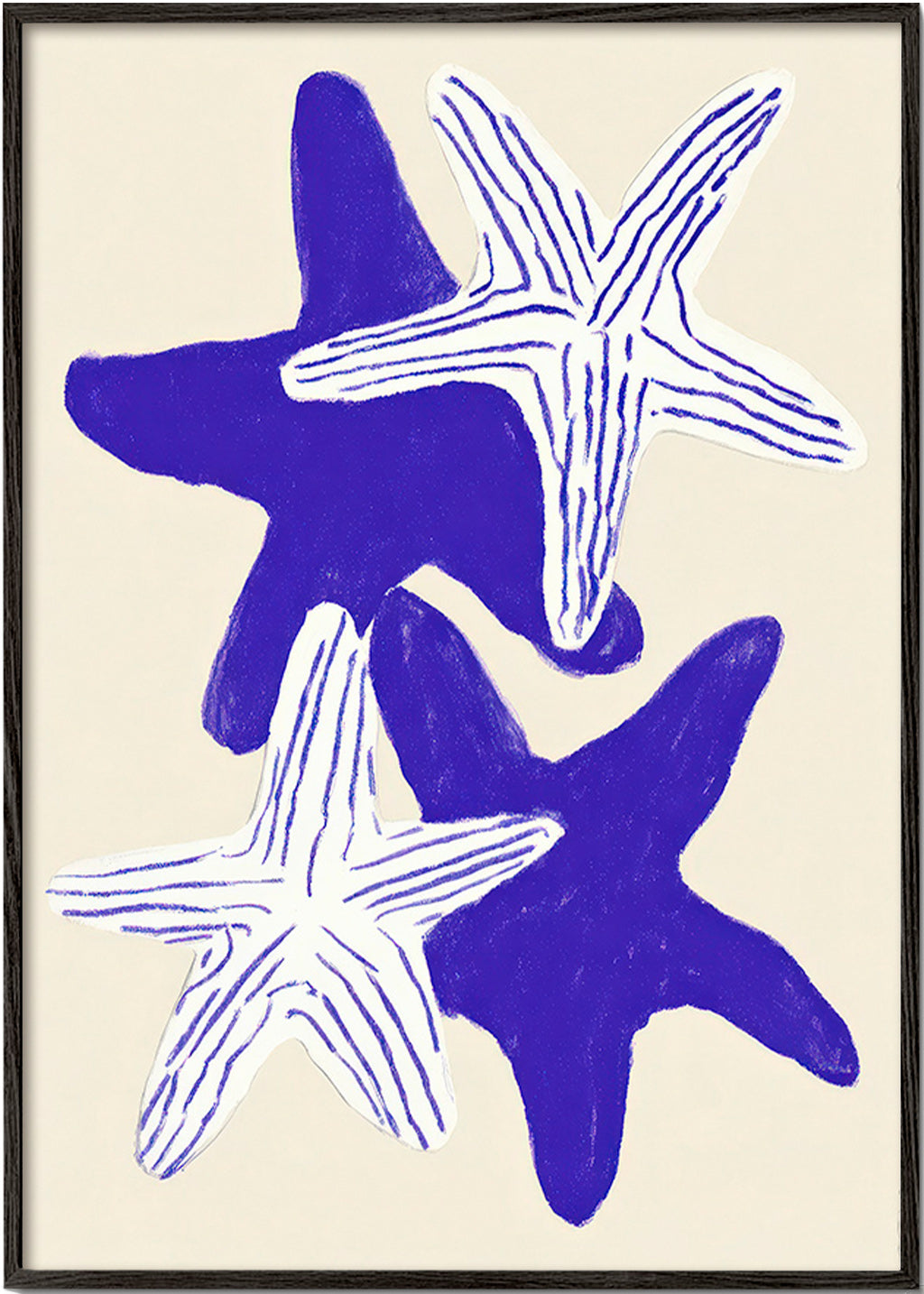 Estrelas-do-mar índigo
