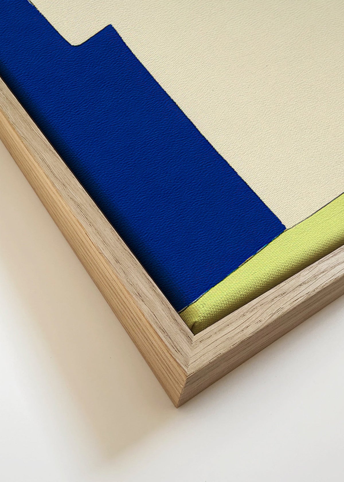 Arte abstrata com formas suaves