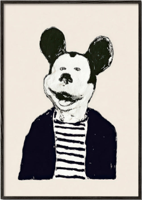 Ilustração rato cavalheiro