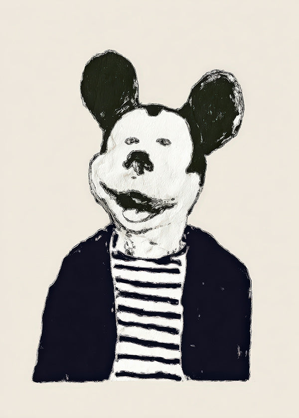 Ilustração rato cavalheiro