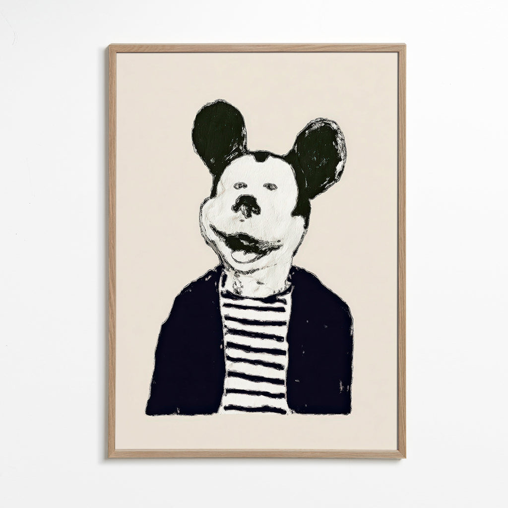 Ilustração rato cavalheiro