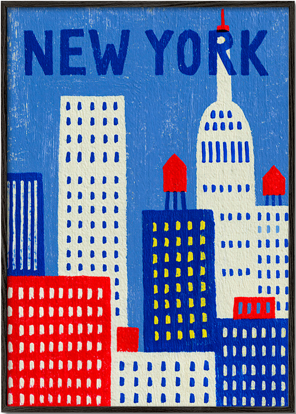 Arte para cidade New York ilustração